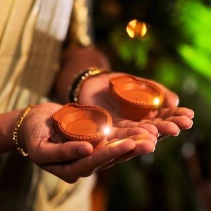 Diwali Water-Sensor Diya Light - Cutesy Poo