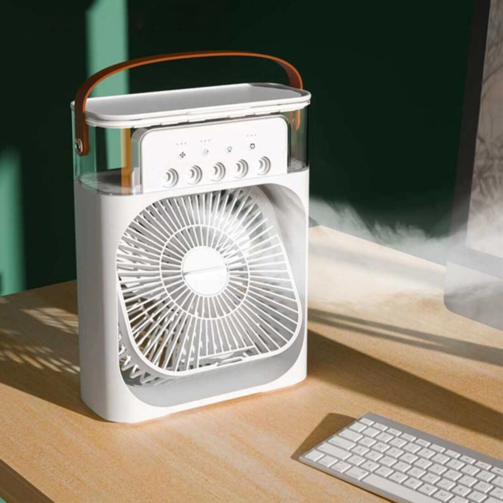 Portable Mini Mist Air Cooler 3-In-1 Conditioner.