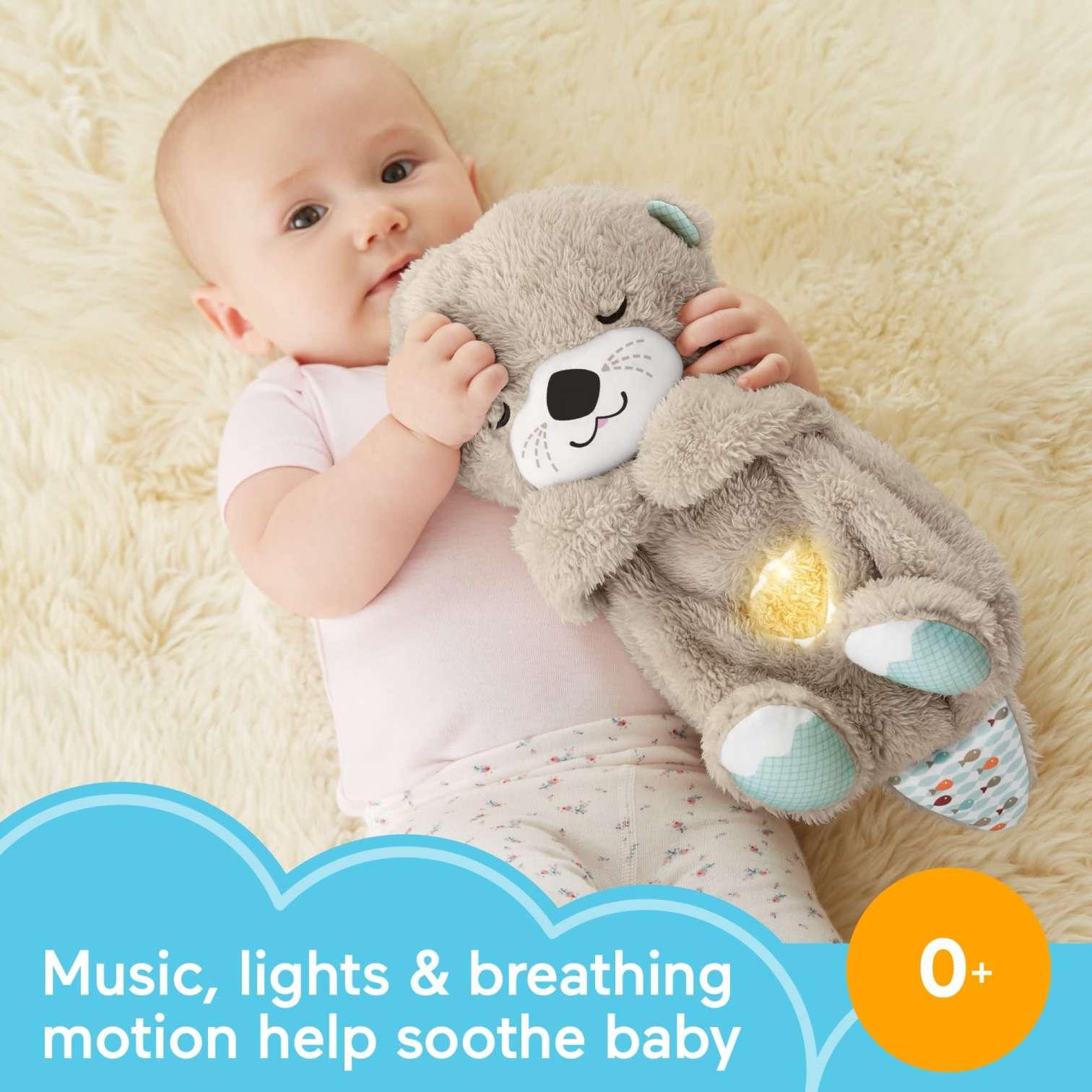 breathing-otter-hugs-breathing-teddy-bear-for-babies