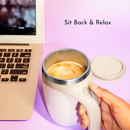 Auto Brew Self-Stirring Coffee Mug - Cutesy Poo corporate gift