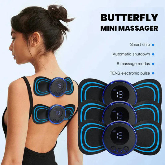 Butterfly Relax Pro Pocket-Sized Massager - Cutesy Poo