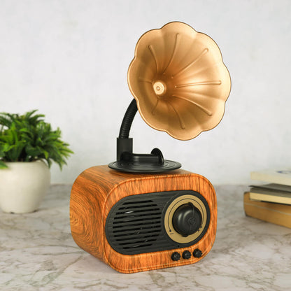 Retro Resonance Bluetooth Gramophone - Cutesy Poo